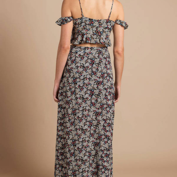 LOST + WANDER Floral Top + Skirt Festival Set - Picture 8 of 8